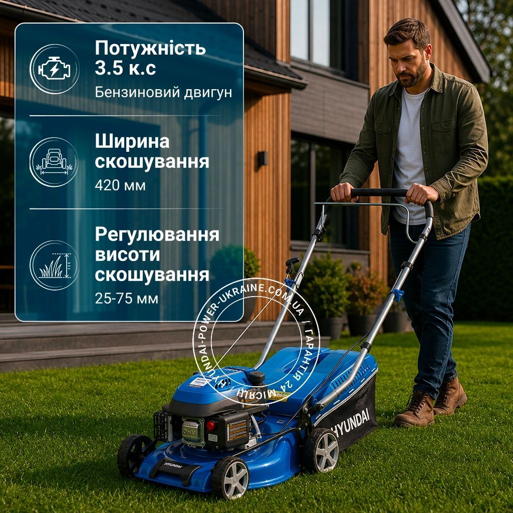 Газонокосилка бензиновая Hyundai L 4310