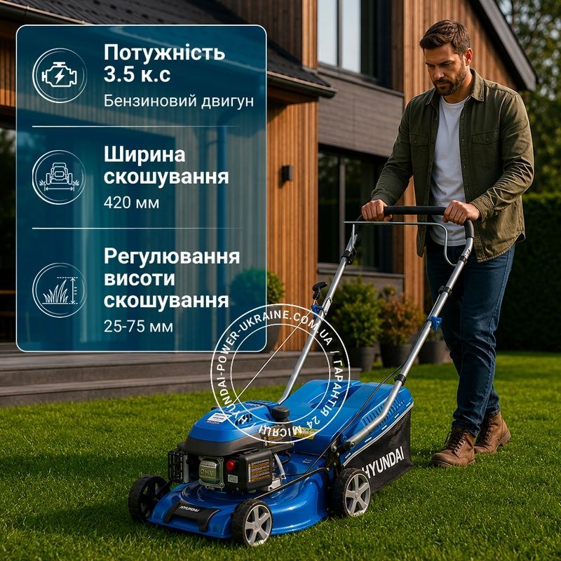 Газонокосилка бензиновая Hyundai L 4310
