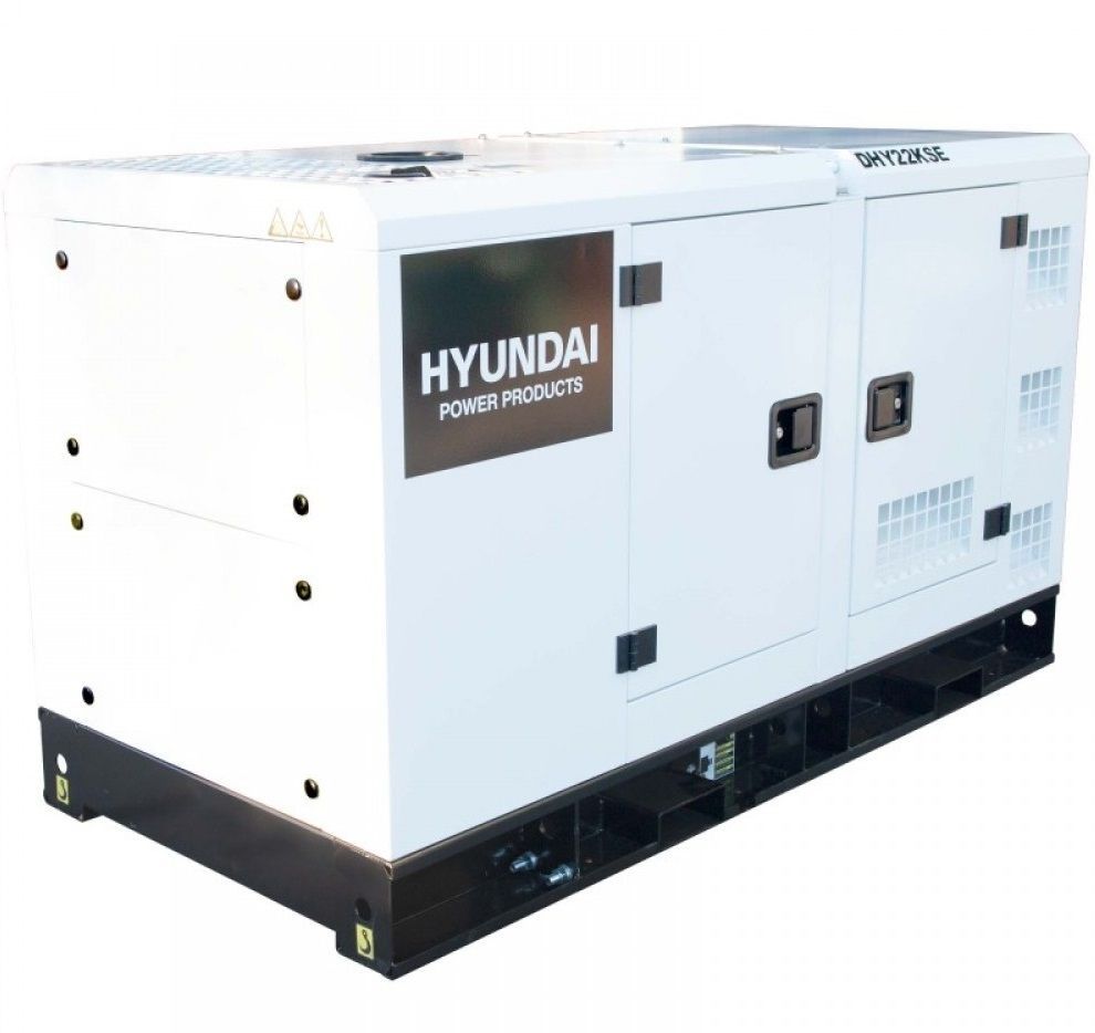 Электростанция дизельная Hyundai DHY 22KSE+ATS 60A