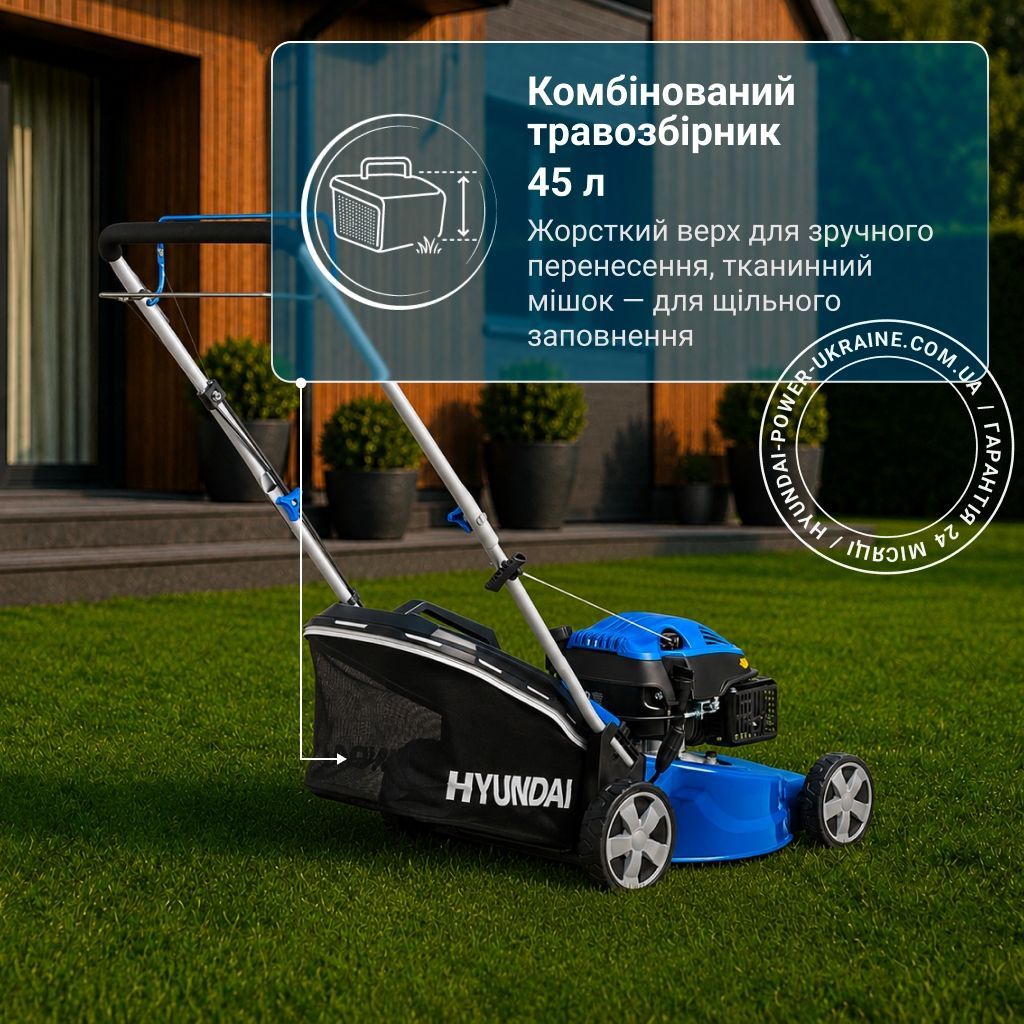 Газонокосилка бензиновая Hyundai L 4220S