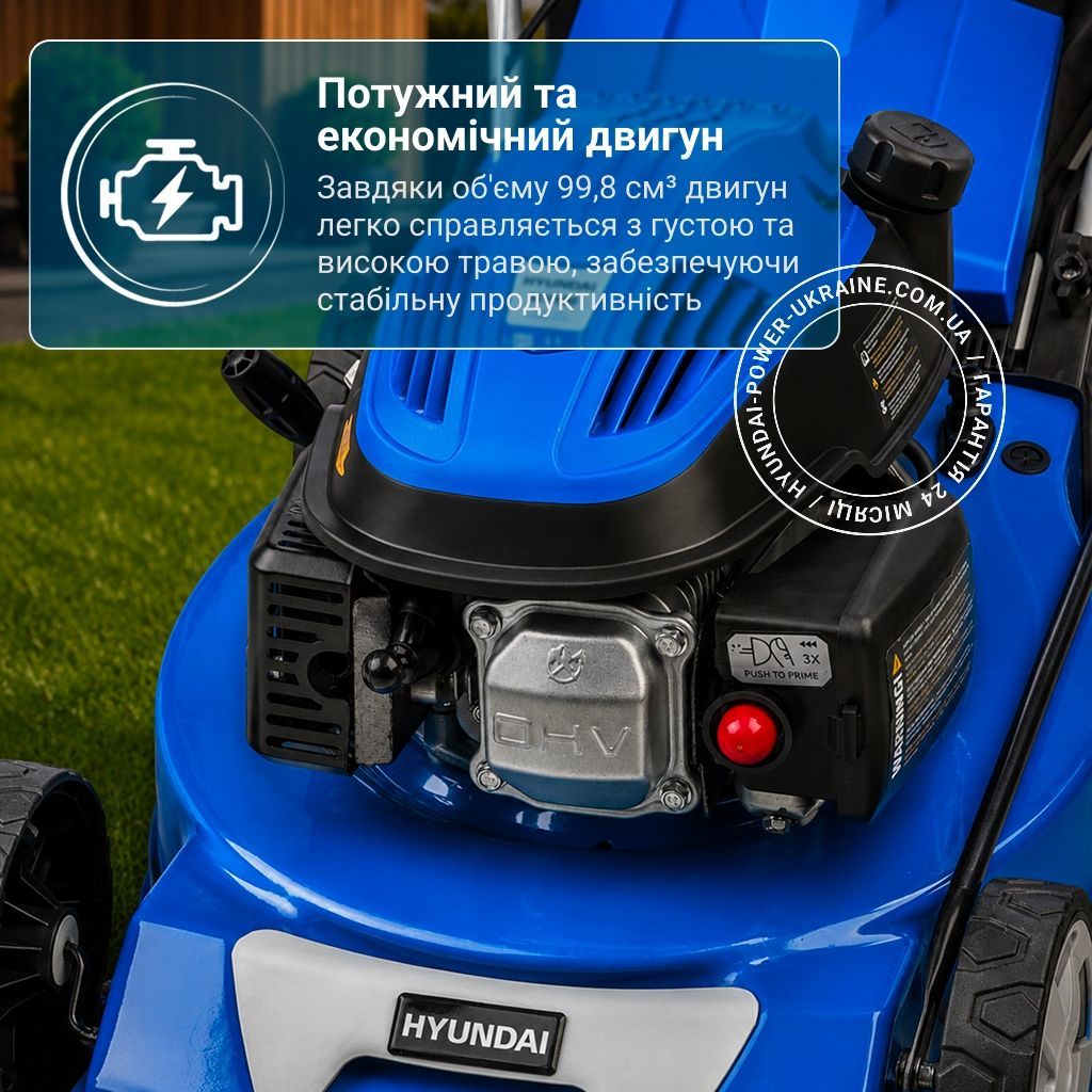 Газонокосилка бензиновая Hyundai L 4220S