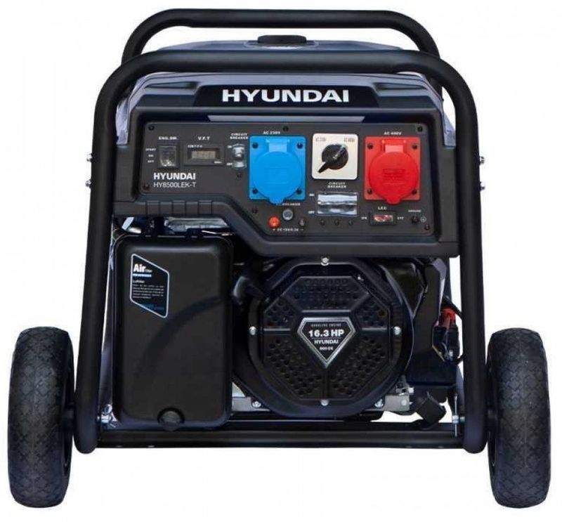 Генератор бензиновый Hyundai HY 10100LEK-T