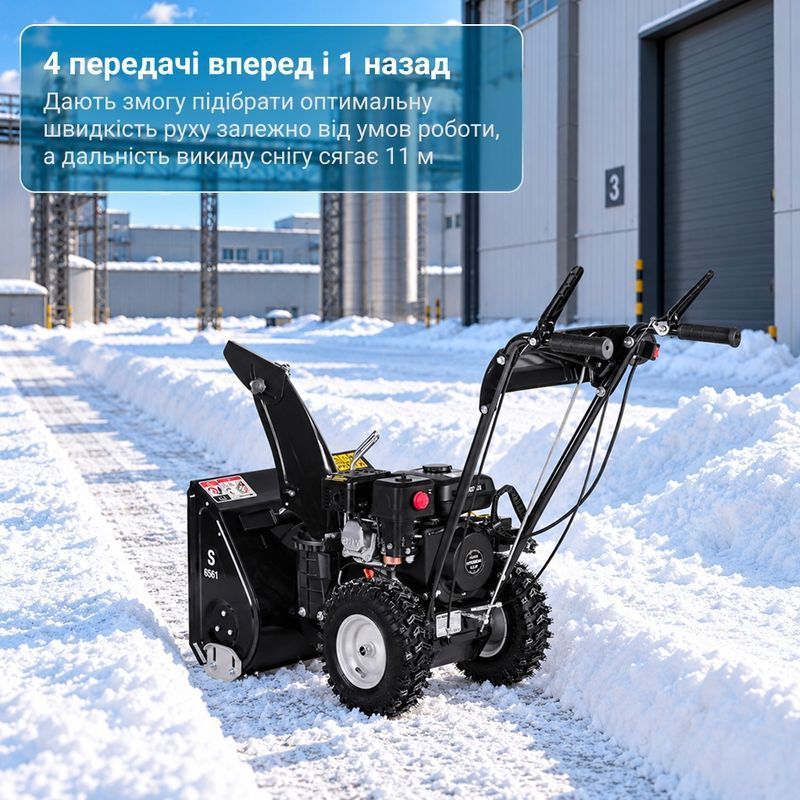 Снегоуборщик бензиновый Hyundai S 6561